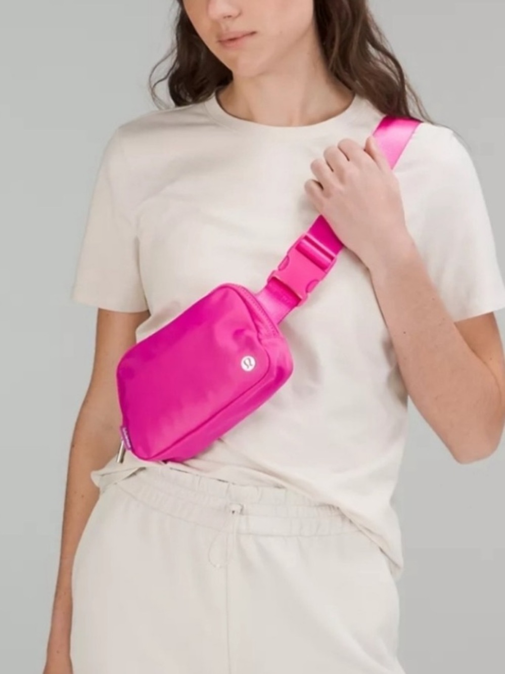 NWOT Lululemon Everywhere Belt Bag 1L - Sonic Pink
